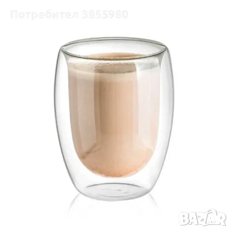 Чаша за капучино и лате 350ml, 2 броя, снимка 4 - Чаши - 46819743