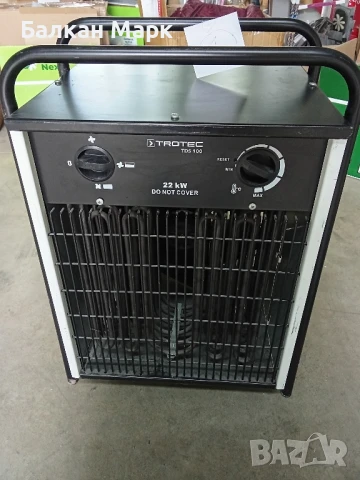 Електрически Калорифер Trotec TDS 100 – 22 kW | Мострен | Внос от Германия 🔥