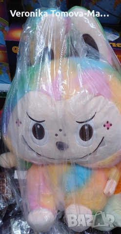 Лабубу плюшена играчка 80см 100см , снимка 4 - Плюшени играчки - 51450975