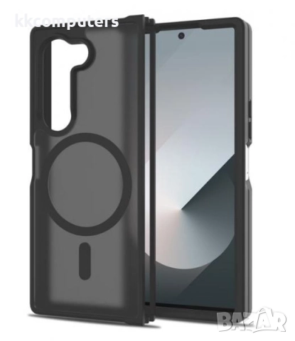 Калъф силикон мат MagSafe / Черен / за Samsung Z Fold 7 Баркод : 3132974