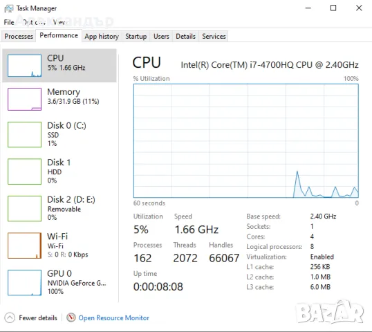 ASUS G750JW - Intel-I7/32GBRAM/256SDD+1TBHDD/GTX765M, снимка 8 - Лаптопи за игри - 48446937