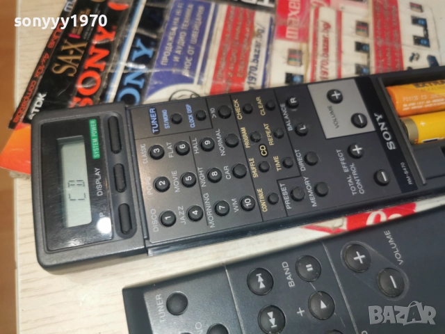 ORIGINAL REMOTE SONY 3012252153, снимка 5 - Ресийвъри, усилватели, смесителни пултове - 52940327