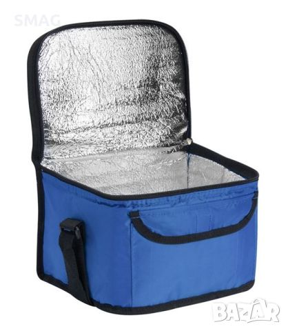 Изотермична чанта синя 25х18х16см - 7л, снимка 2 - Хладилни чанти - 46392950