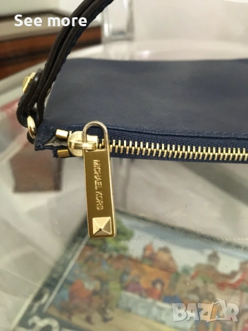 Michael Kors клъч естествена кожа, снимка 8 - Чанти - 53221768