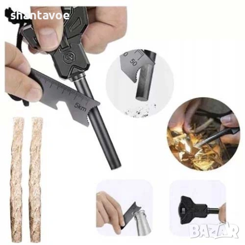  Комплект за оцеляване с инструменти 32 в 1, снимка 7 - Екипировка - 53712232