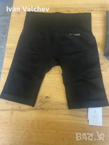 Дамски безшевни къси панталони USA Pro, 3 инча, черни, размер 6 (2XS), снимка 6 - Спортни екипи - 50229342