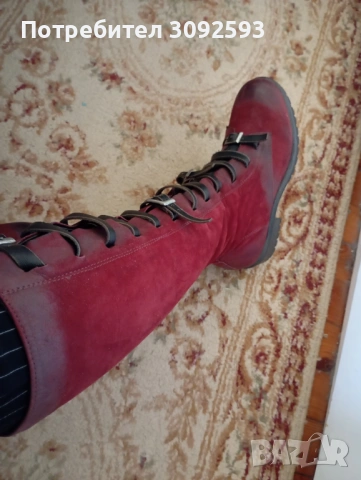 Ботуши от естествена кожа Indigo, снимка 4 - Дамски ботуши - 53586730