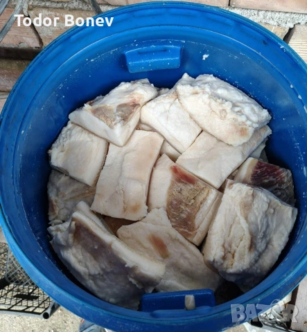 Продавам домашна сланина,готова за консумация., снимка 2 - Домашни продукти - 53520349
