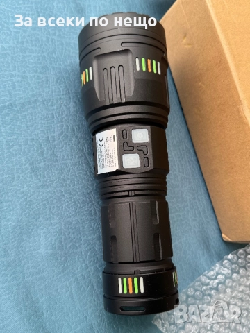 Суперярък 90W 5000 лумена LED лазерен фенер с USB тип C, снимка 9 - Друга електроника - 51551568