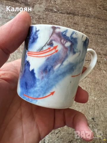 Колекционерска чашка за кафе - дизайнерска, снимка 5 - Други ценни предмети - 51078105
