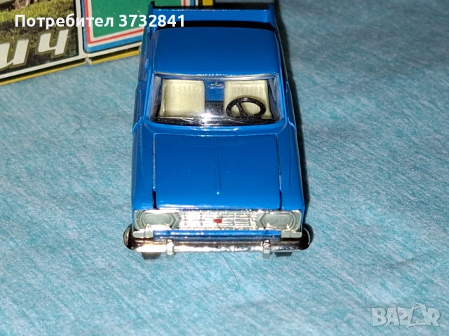 Москвич пикап А19 метален модел 1/45 СССР Русия от 1981 година, снимка 9 - Колекции - 52485314