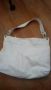 Голяма бяла чанта от естествена кожа, снимка 2