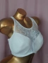 Ulla Popken 90 D Бял и черен дантелен сутиен , снимка 12