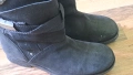 AJ-ARMANI JEANS-кожени шити,суров каучук ботуши-43, снимка 2