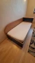 Единично легло с матрак,подматрачна рамка и ракла, снимка 1