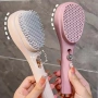 Телескопична четка за коса със самопочистваща функция , снимка 6