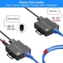 60 м HDMI екстендър, CAT6 CAT7 Ethernet to HDMI конвертор, снимка 6