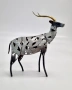 Метална скулптура Антилопа, снимка 3