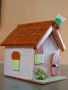 Цветни дървени къщички, снимка 1 - Сувенири от дърво - 45607168