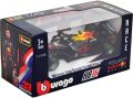 1:43 Метални колички: Max Verstappen Red Bull formula 1 - Bburago F1, снимка 2