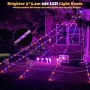 Нова Гигантска Паяжина с 390 LED Светлини, 8 Режима за украса Хелоуин, снимка 2