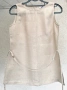 Елегантна ленена блуза/топ без ръкави L’EQUIPE PLUS Италия, снимка 4