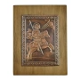 МЕДНА ИКОНА СВЕТИ ВЕЛИКОМЪЧЕНИК МИНА, снимка 1