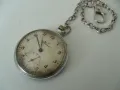 № 8056 стар джобен часовник - Molnia   - механичен  - работещ / профилактиран /  - соц.период / СССР, снимка 4