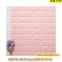 Розови 3Д Панели за стена имитиращи тухли от мемори пяна за хол, офис, спалня - КОД 3738, снимка 13