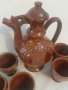 Керамичен сервиз за ракия, снимка 2