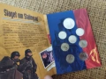 СЕТ С ОСЕМ РУСКИ ВЪЗПОМЕНАТЕЛНИ МОНЕТИ ⭐БИТКАТА ПРИ СТАЛИНГРАД⭐, снимка 2