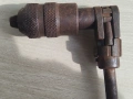 Стара немска ръчна дрелка (маткап). Дължина 38 см, снимка 2