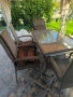 Градинска маса и столове имитация ратан, снимка 6