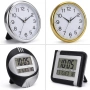Дигиталени Часовници с Термометър. Стенен Часовник с Аналогов и LED Дисплей. LED Стененни Часовници, снимка 2