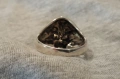 Красив оригинален мъжки сребърен пръстен с череп. 925. 6,5 гр., снимка 3
