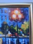 гоблен ,,Нощен дъжд в Париж " 33/27 см, по картината на Л.Афремов, снимка 8