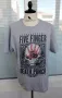 Punchagram T-Shirt mottled grey by Five Finger Death Punch - тениска размер XL official, снимка 1