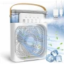 Преносим Въздушен 3 в 1 Охладител, Овлажнител и Вентилатор с Air Cooler LED и Резервоар за Вода 600 , снимка 1