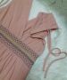 КРАСИВА спортно-елегантна розова рокля с регулираща се ширина на раменете, снимка 3