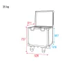 Кейс Showtec Case for 4 x Shark Scan or Barrel, снимка 6