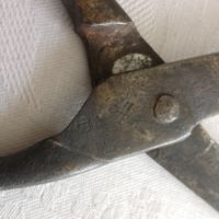 Стара ножица от ковано желязо Аймара регион Южна Америка, снимка 7 - Антикварни и старинни предмети - 45572833