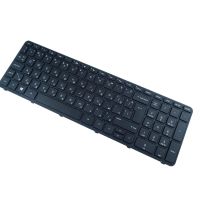 Клавиатура за HP Pavilion 250 G3 15-e 15-n 15-r 749658-041 черна матова рамка кирилица, снимка 1 - Части за лаптопи - 45359905