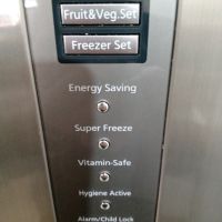Уникален инверторен хладилник с фризер PANASONIC . A+++ ! No FROST!!, снимка 10 - Хладилници - 45838135