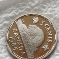 Лот монети 12 броя Канадски долари, центове непипани мат гланц перфектно състояние 42642, снимка 7 - Нумизматика и бонистика - 45021211