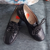 Естествена кожа / маркови ортопедични обувки - половинки "Waldlaufer" luftpolster / номер 37,5 , снимка 2 - Дамски ежедневни обувки - 44985996