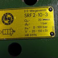 Хидравличен разпределител Hydraulik Ring SRF2-10-3 plunger operated hydraulic valve, снимка 2 - Резервни части за машини - 45338347