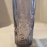  Стъклена ваза ретро от 70г на миналия век, снимка 1 - Вази - 45687522