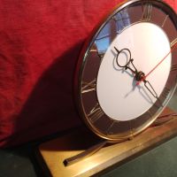 Германски настолен часовник на ток ROVITA, снимка 5 - Антикварни и старинни предмети - 45465031