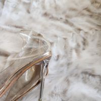 Елегантни обувки силикон, снимка 5 - Дамски обувки на ток - 45582946