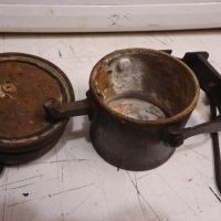 Стара миньорска лампа, снимка 4 - Други ценни предмети - 45565417